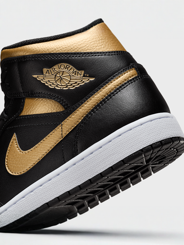 Jordan, Air Jordan 1 Mid, black, Image 8 of 8