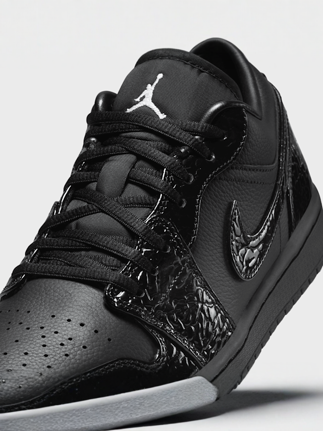 Jordan, WMNS Air Jordan 1 Low SE, black, Image 8 of 8