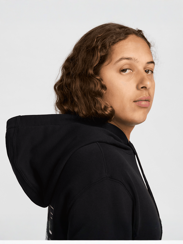 Nike  , Sportswear Graphic Hoodie, black, Image 3 of 7