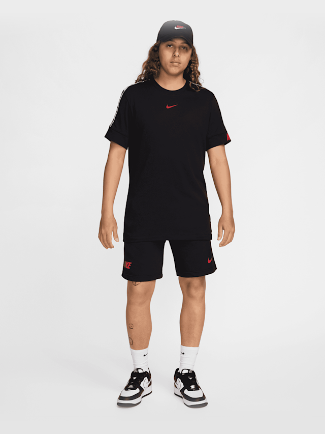 Nike, Sportswear Repeat French Terry Shorts, zwart, Afbeelding 7 van 7