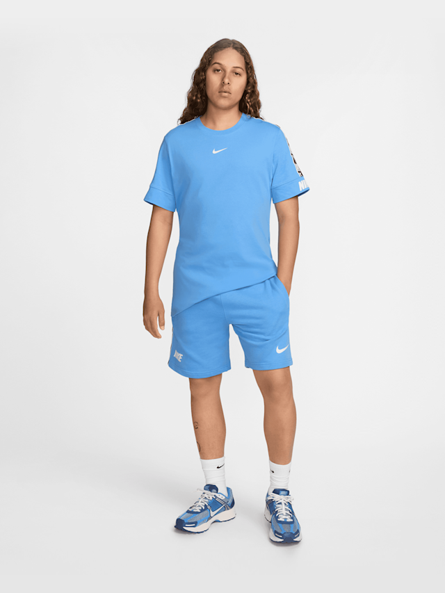 Nike, Sportswear Repeat French Terry Shorts, niebieski, Obraz 7 z 7