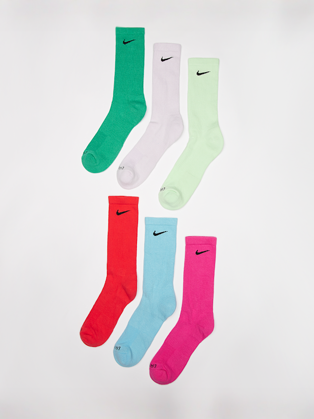 Nike, 3 PACK - Everyday Plus Cushion Crew, wielokolorowy, Obraz 1 z 2