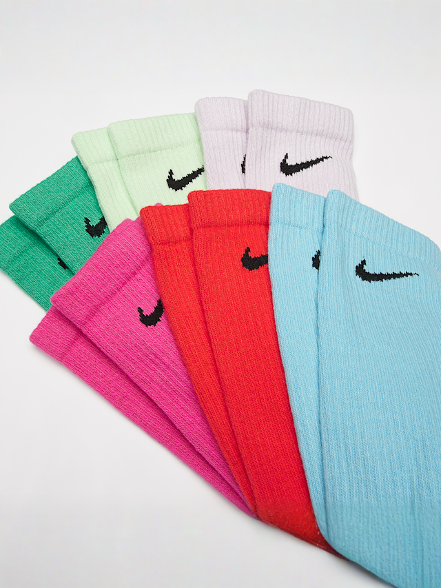Nike, 3 PACK - Everyday Plus Cushion Crew, wielokolorowy, Obraz 2 z 2