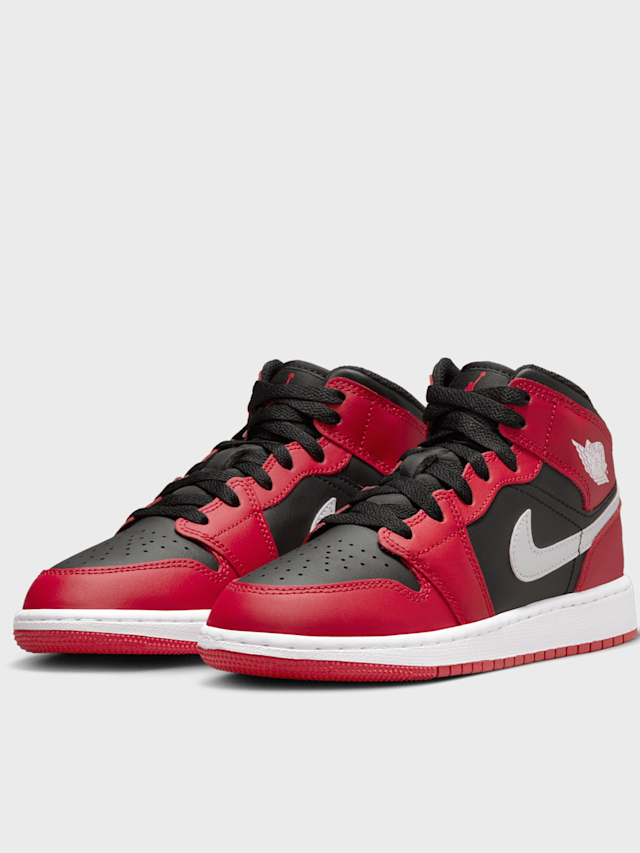 Jordan, Jordan 1 Mid (GS), red, Image 4 of 8
