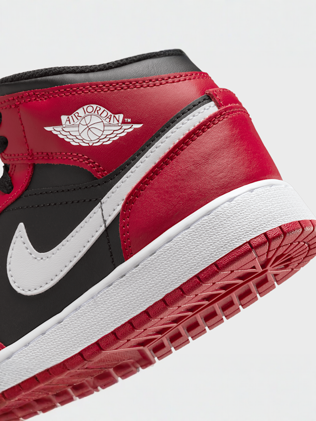 Jordan, Jordan 1 Mid (GS), red, Image 8 of 8