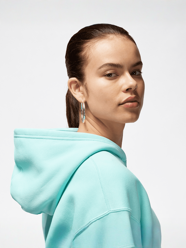 Jordan, Brooklyn Fleece Pullover 24, turquoise, Image 6 of 7