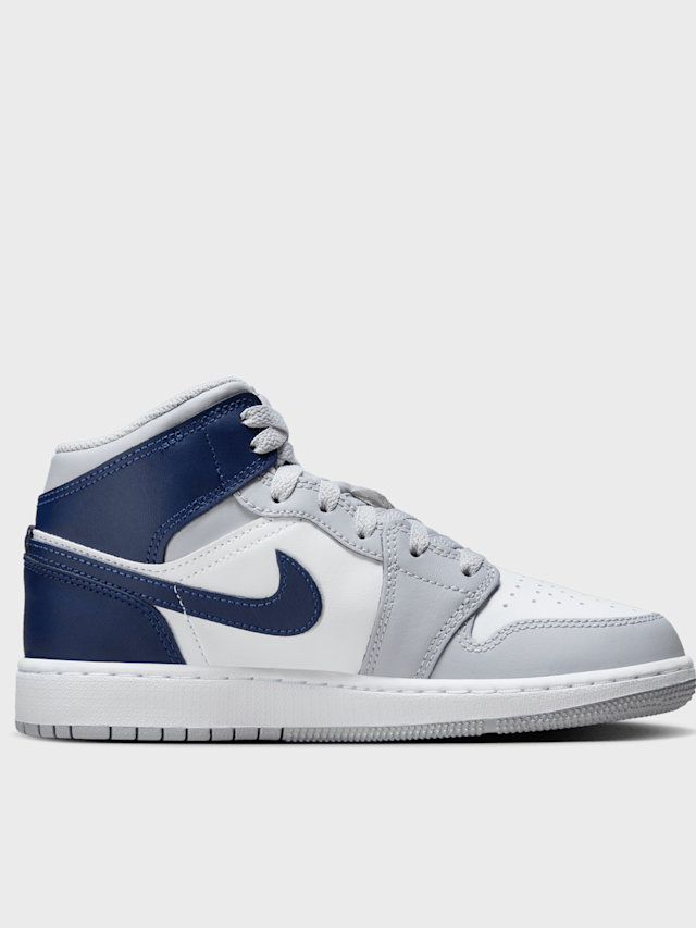 Jordan, Air Jordan 1 Mid (GS), grey, Image 2 of 8