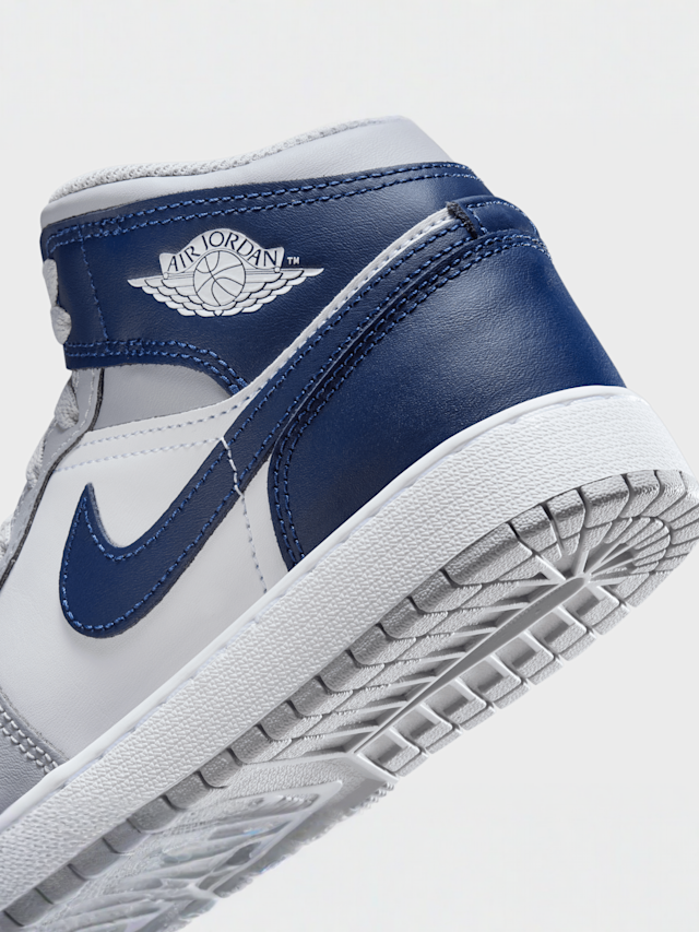 Jordan, Air Jordan 1 Mid (GS), grey, Image 8 of 8