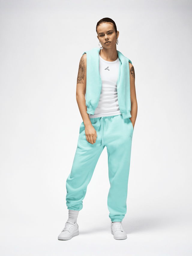 Jordan, Brooklyn Fleece Pants 24, turquoise, Image 5 of 5