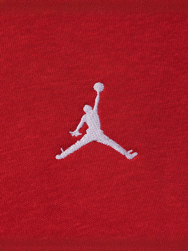 Jordan, Brooklyn Fleece Crew-Neck Sweatshirt, red, Image 4 of 5