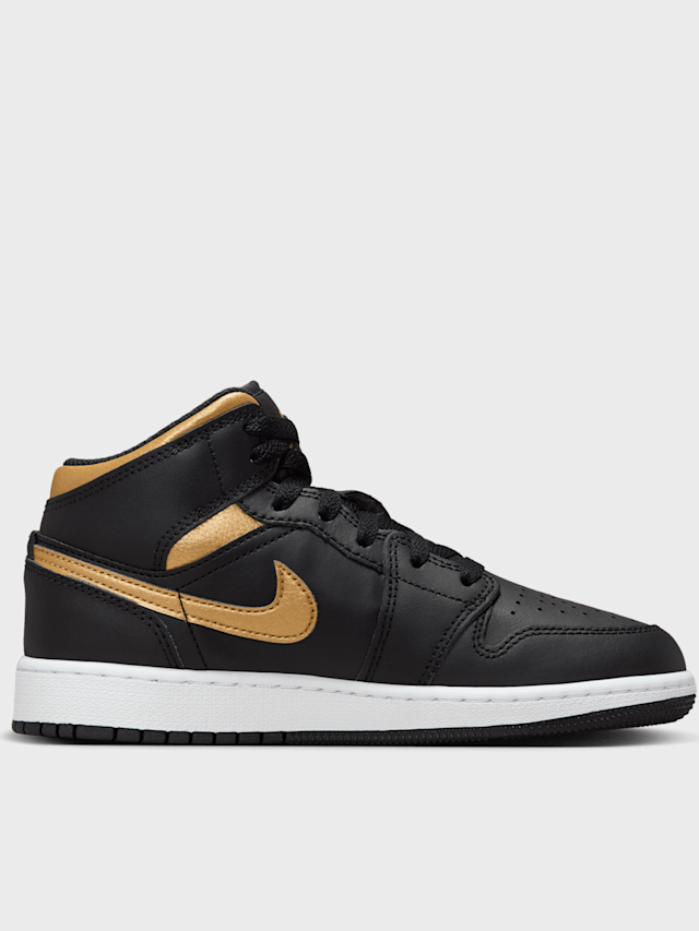 Jordan, Air Jordan 1 Mid (GS), black, Image 2 of 8