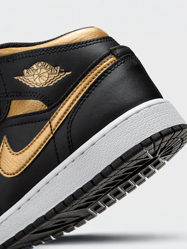 Jordan, Air Jordan 1 Mid (GS), black, Image 8 of 8