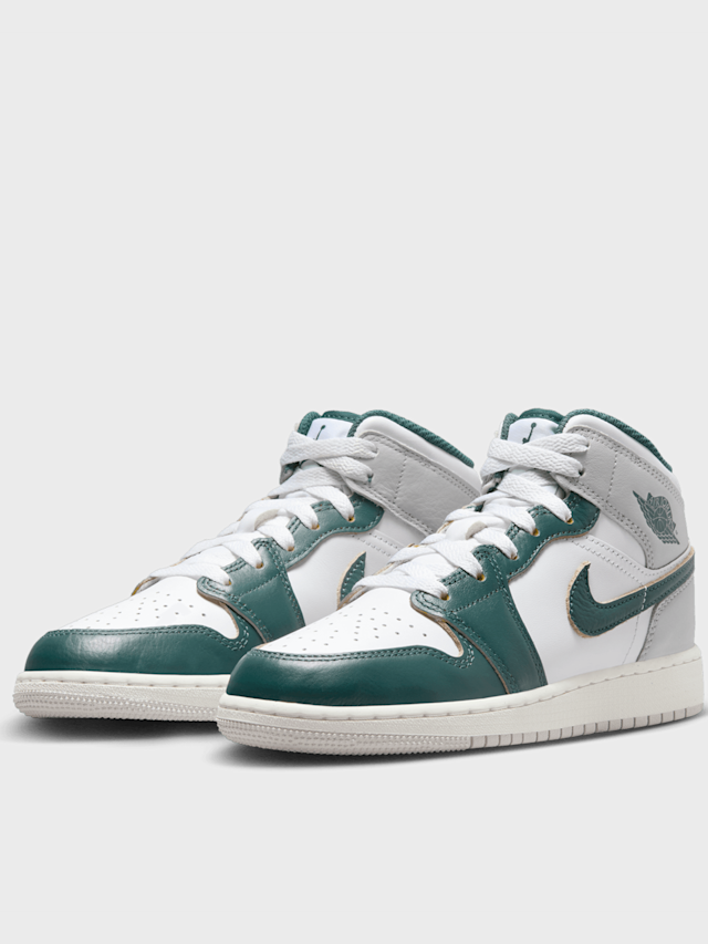 Jordan, Air Jordan 1 Mid SE (GS), green, Image 4 of 8