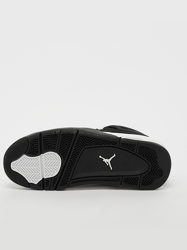 Jordan, Air Jordan 4 Retro (GS) black/fire red/deep royal blue, black, Image 4 of 5