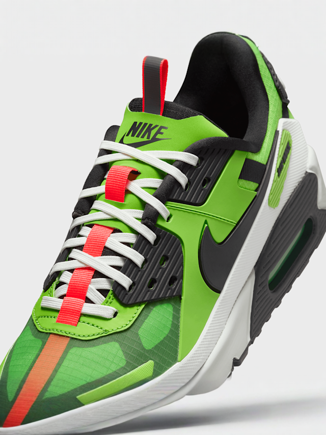 Nike, Air Max 90 Drift coll grey/wolf grey/volt/black, green, Image 7 of 9