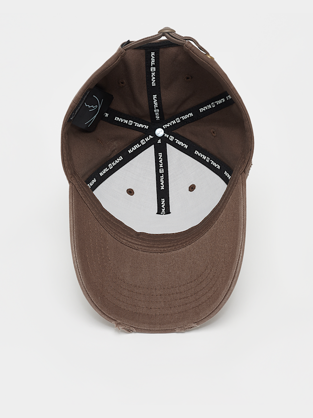 Karl Kani, Vanished Distress Baseball Cap, brown, Image 3 of 5