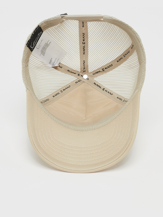 Karl Kani, Embroidery Trucker Cap, beige, Image 3 of 5