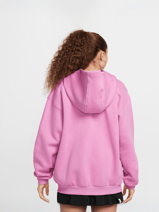 Nike, Sportswear Club Fleece Oveersized Fullzip, light pink, Image 2 of 7