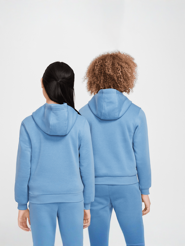 Nike, Sportswear Club Fleece Hoodie, blue, Image 2 of 6