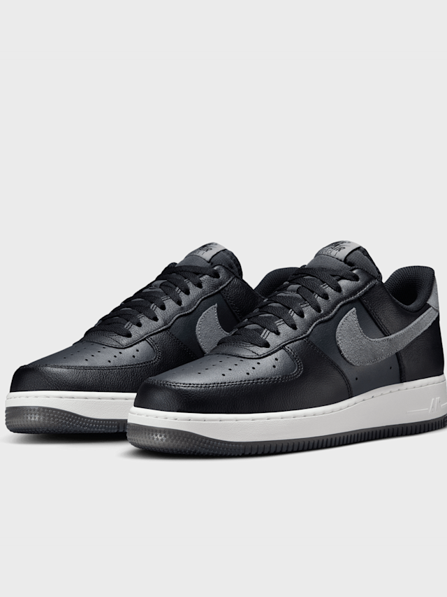Nike, Air Force 1 '07 LV8, black, Image 4 of 8