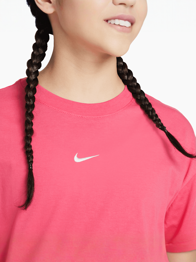 Nike, Sportswear Tee Boxy Essential Low Brand Read, lichtroze, Afbeelding 3 van 3