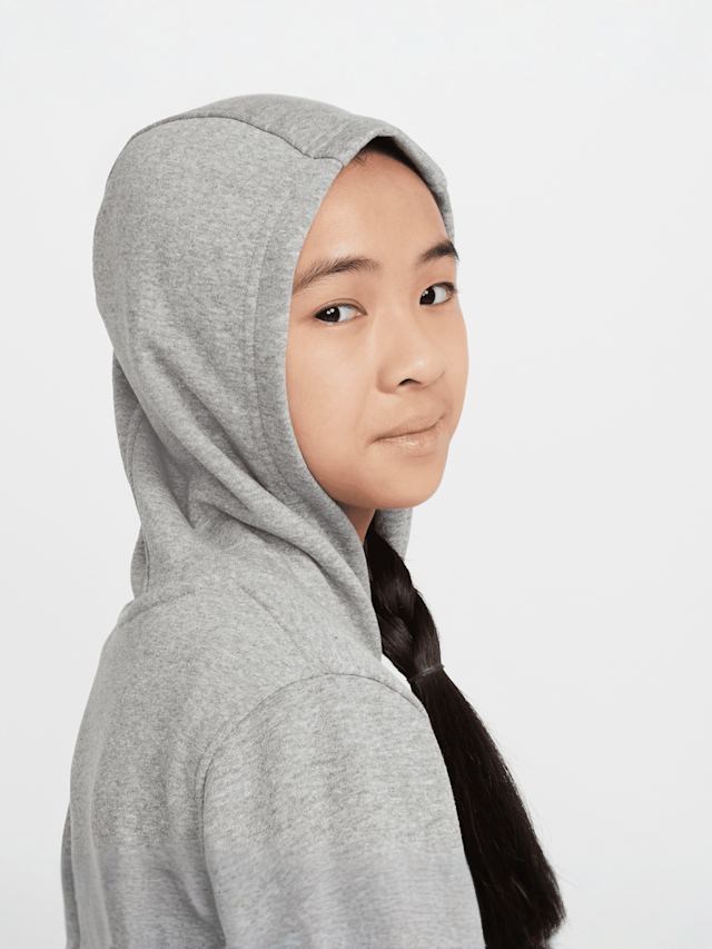 Nike, Sportswear Club French-Terry-Hoodie, grey, Image 4 of 6