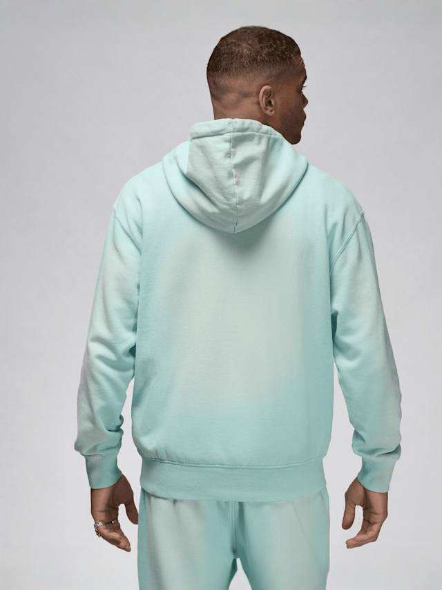 Jordan, Flight Washed Fleece Hoodie, turquoise, Image 2 of 7