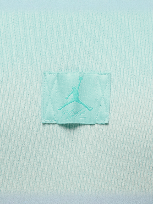 Jordan, Flight Washed Fleece Hoodie, turquoise, Image 4 of 7