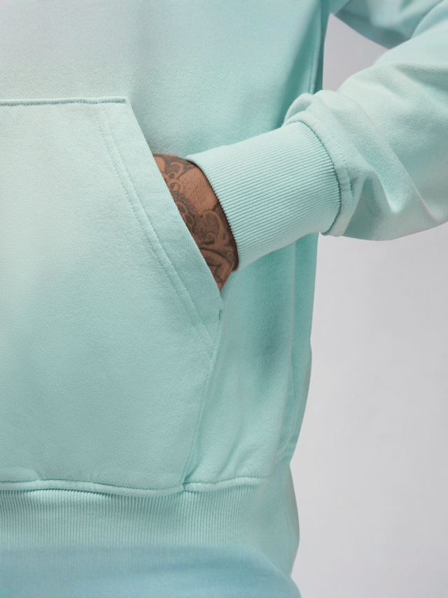 Jordan, Flight Washed Fleece Hoodie, turquoise, Image 5 of 7