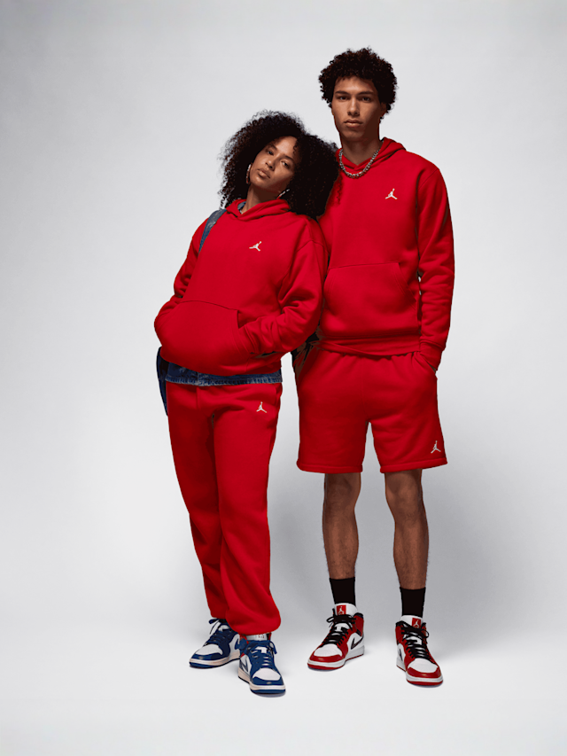 Jordan, Brooklyn Fleece Pullover, red, Image 6 of 6
