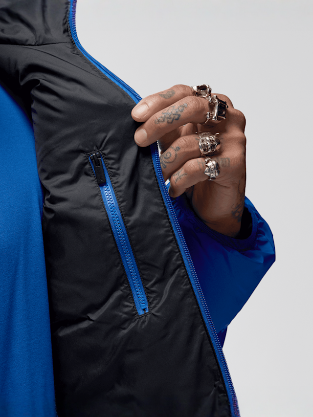 Jordan, Brooklyn Puffer Jacket, blue, Image 5 of 7