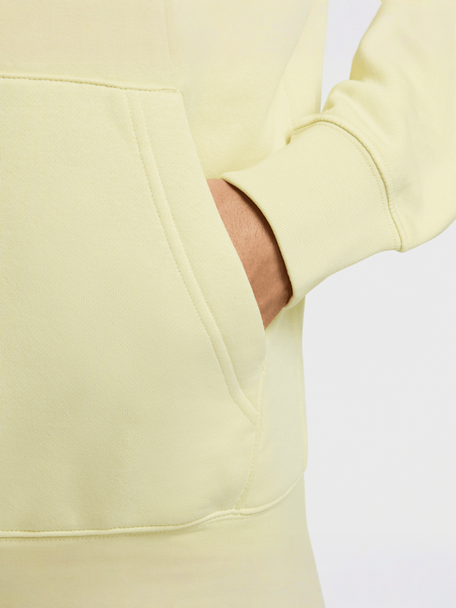 Nike, Sportswear Club Fleece Hoodie, yellow, Image 5 of 7
