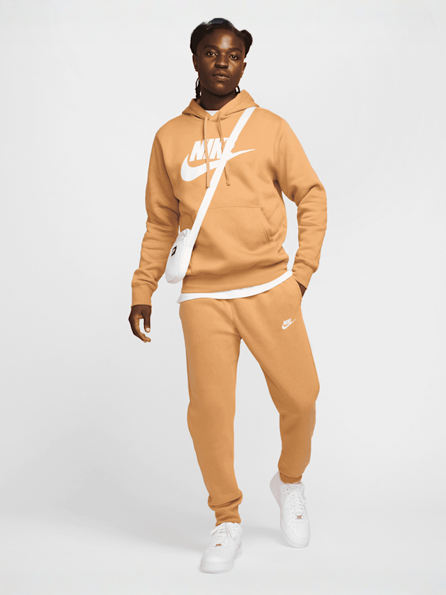 Nike, Sportswear Club Fleece Joggers, orange, Image 8 of 8