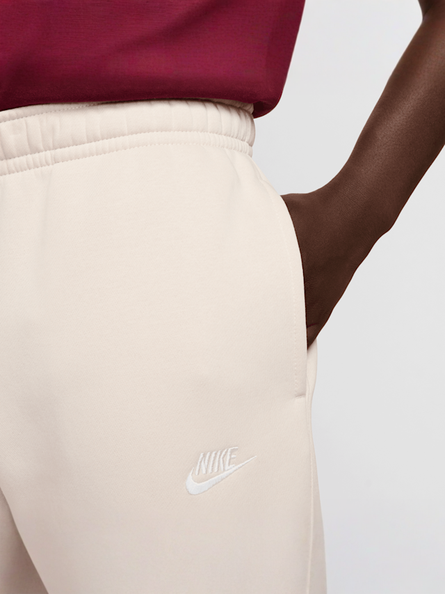 Nike, Sportswear Club Fleece Joggers, beige, Image 4 of 7