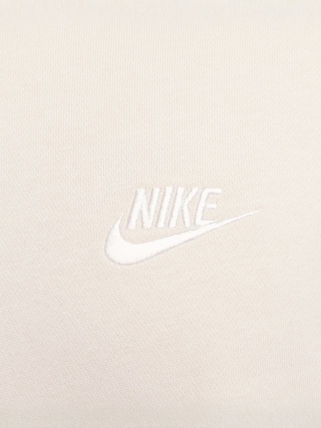 Nike, Sportswear Club Fleece Hoodie, beige, Image 4 of 6