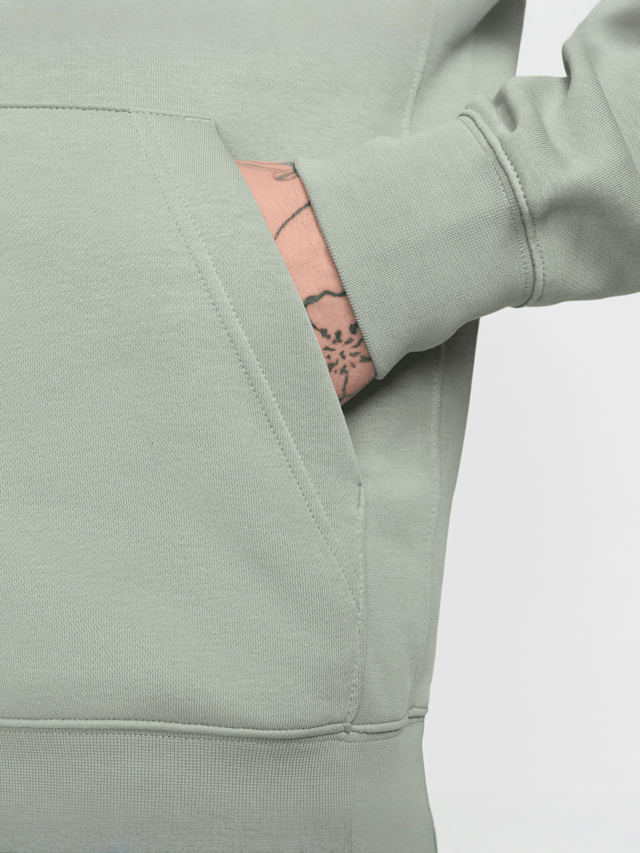 Nike, Sportswear Club Fleece Hoodie, green, Image 5 of 7