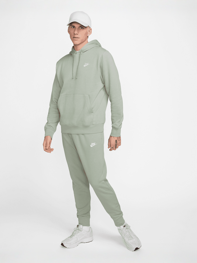 Nike, Sportswear Club Fleece Hoodie, green, Image 7 of 7