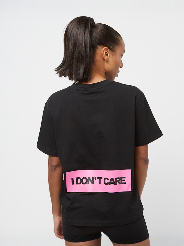 Miss Tee, I Don't Care Tee, black, Image 2 of 5