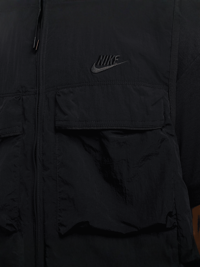 Nike, Tech Woven Vest, black, Image 5 of 7