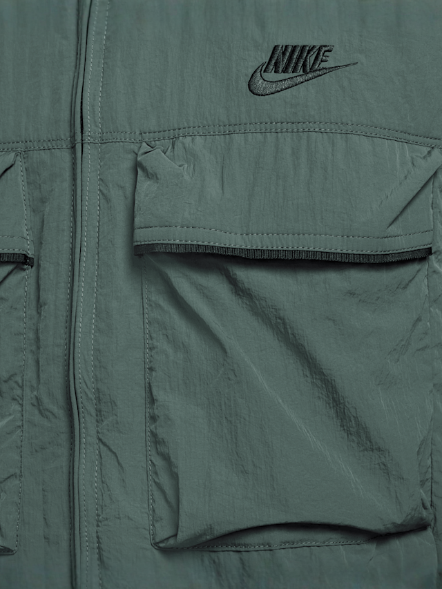 Nike, Tech Woven Vest, green, Image 5 of 6