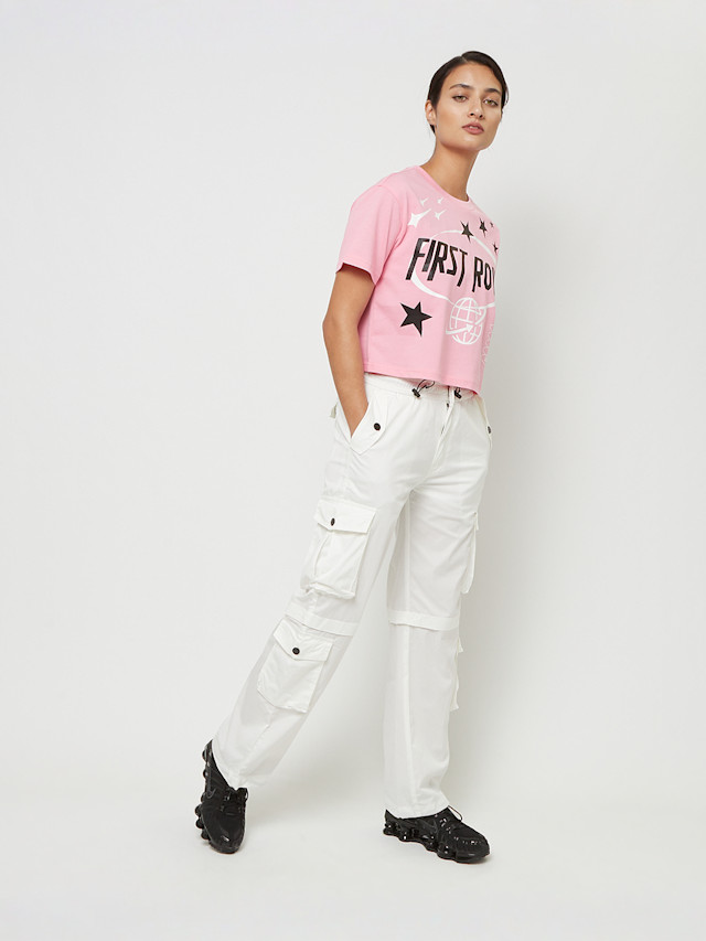 First Row, Cargo Pants, white, Image 7 of 7