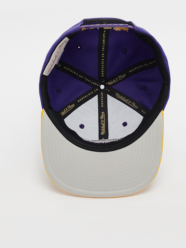 Mitchell & Ness, Team 2 Tone 2.0 Snapback NBA Los Angeles Lakers, purple, Image 3 of 4