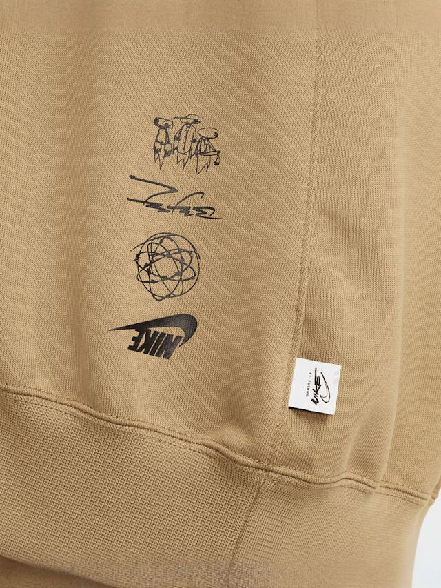 Nike, Sportswear Breaking Loose French Terry Top, beige, Image 5 of 8