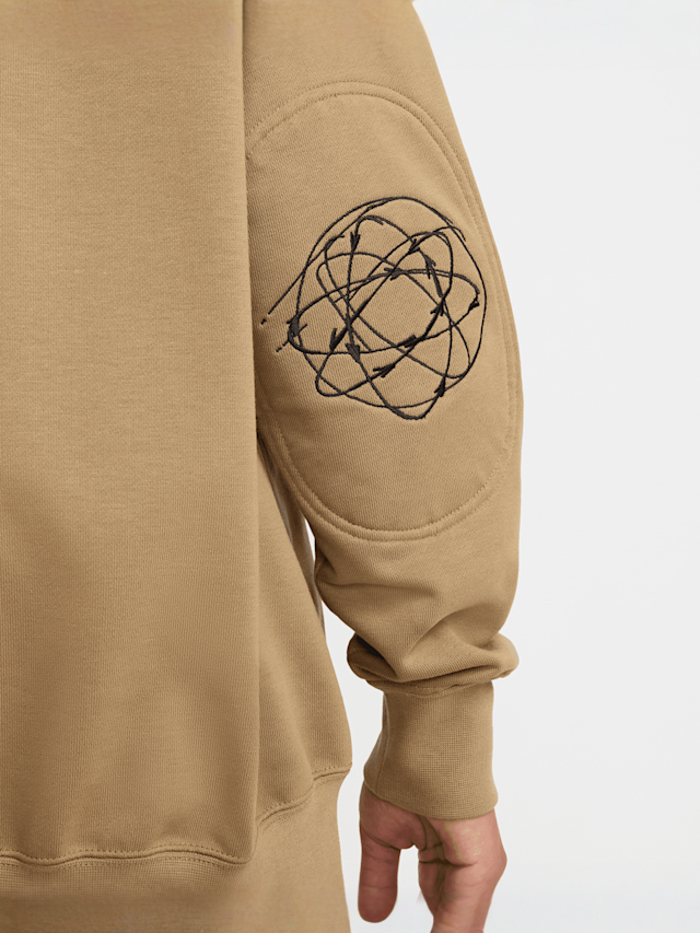 Nike, Sportswear Breaking Loose French Terry Top, beige, Image 7 of 8