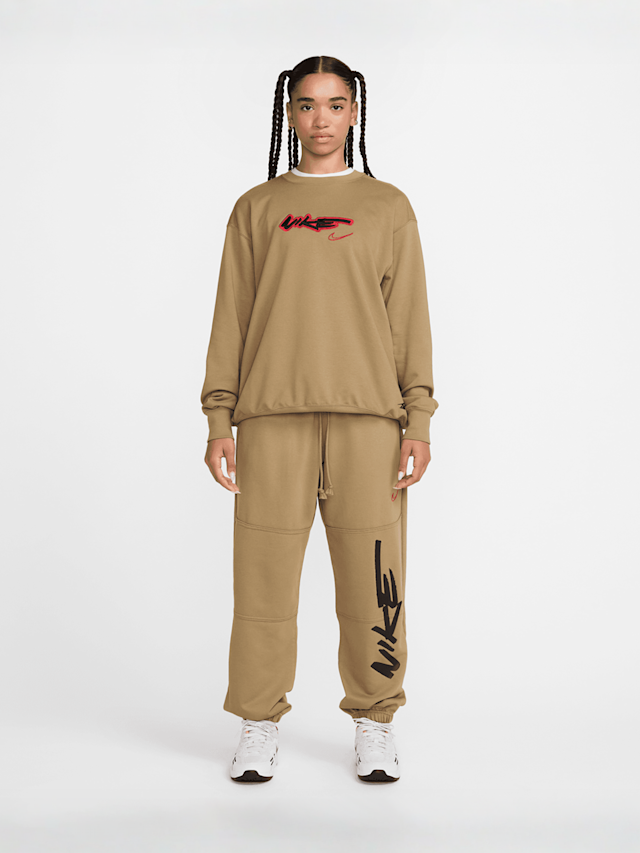 Nike, Sportswear Breaking Loose French Terry Top, beige, Image 8 of 8