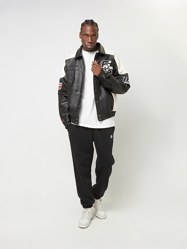 FUBU, Corporate Leather Jacke, black, Image 8 of 8