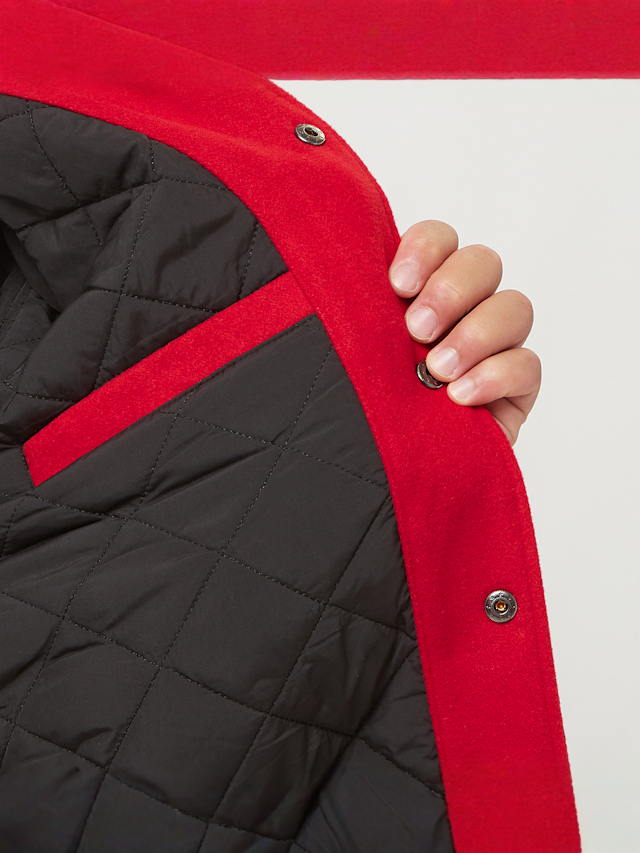 FUBU, Varsity Block College Jacke, red, Image 4 of 7