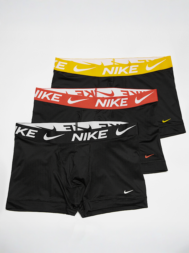 Nike, 3 PACK - Everyday Cotton Stretch Trunk, black, Image 1 of 2