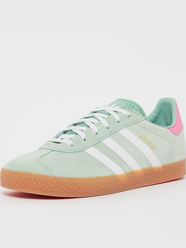 adidas Originals, Gazelle Bold (GS), green, Image 2 of 5