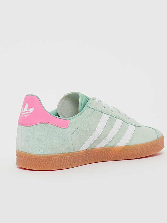 adidas Originals, Gazelle Bold (GS), green, Image 3 of 5